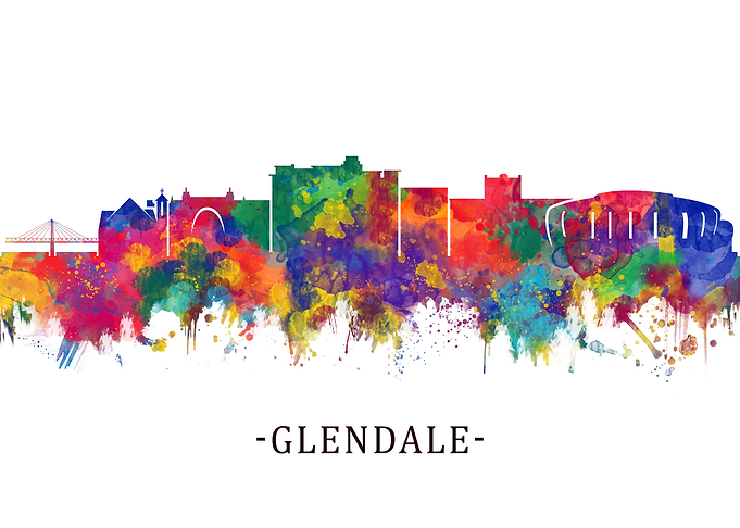 Glendale Arizona Skyline