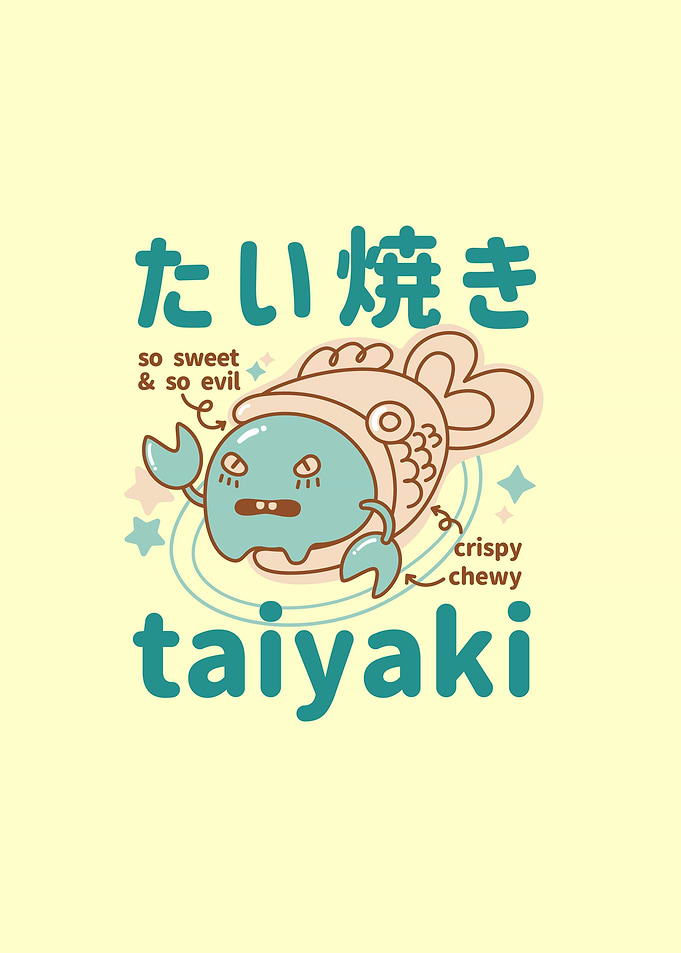 Cute Taiyaki Japanese