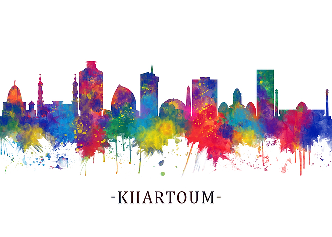 Khartoum Sudan Skyline