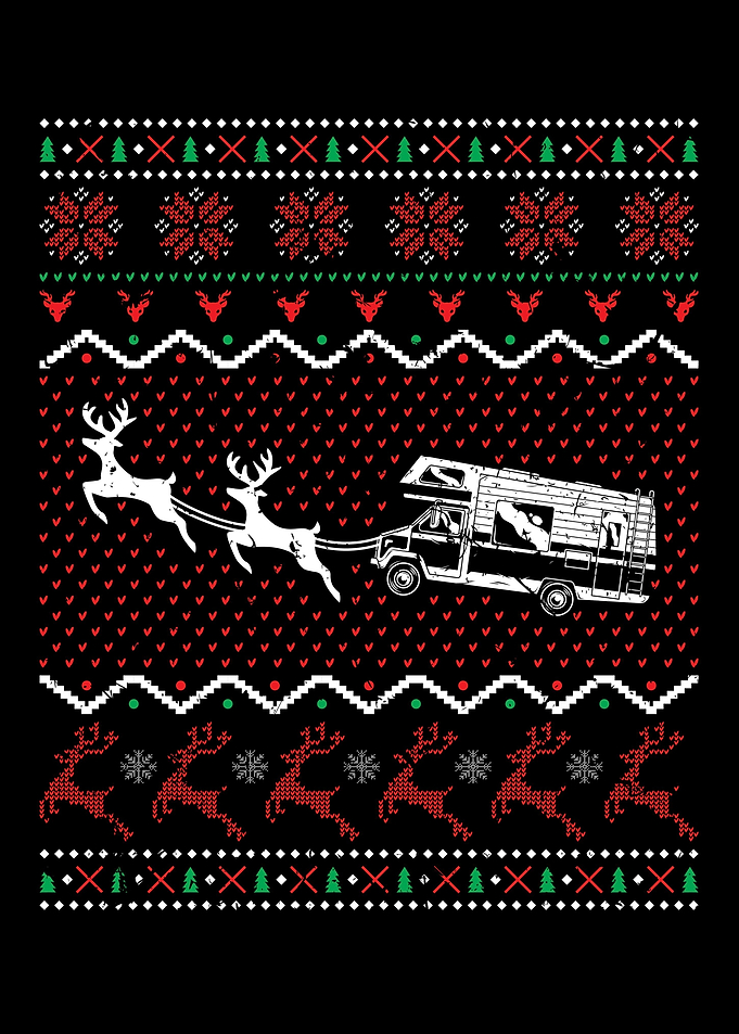 Xmas Camping Camper