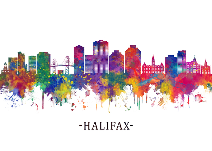 Halifax Canada Skyline