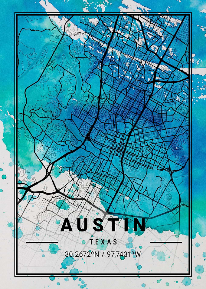 Austin Antlia Watercolor M