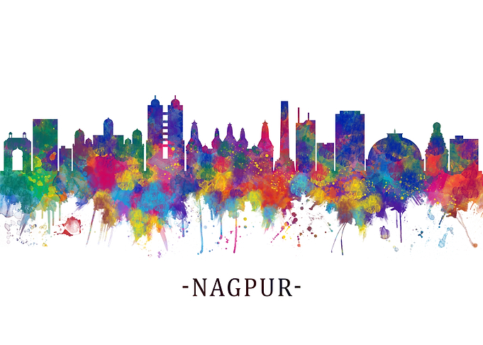 Nagpur Maharashtra Skyline