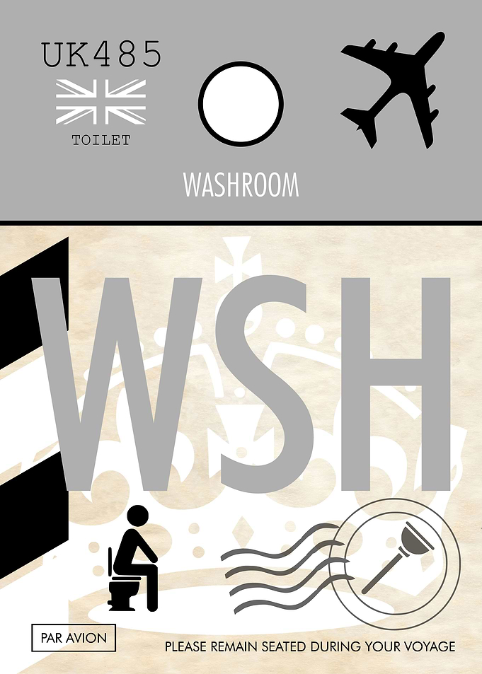 UK WASHROOM AIRPORT CODE