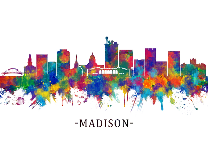 Madison USA Skyline