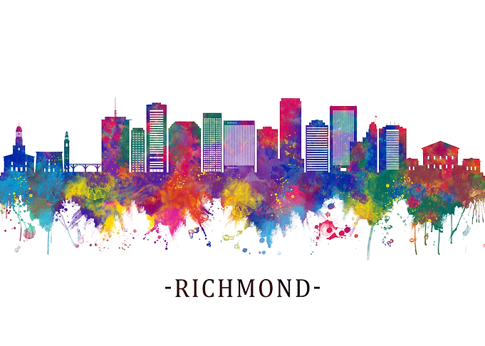 Richmond Virginia Skyline