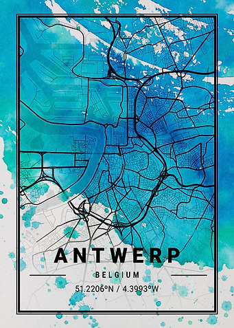 Antwerp Antlia Watercolor