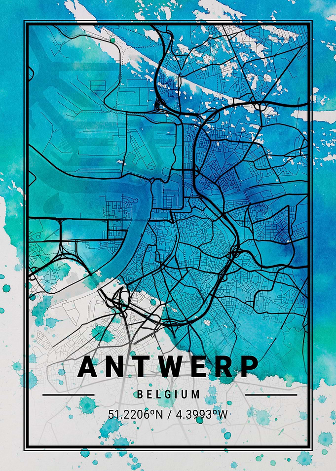 Antwerp Antlia Watercolor
