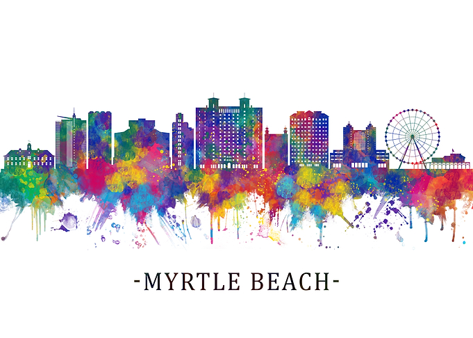 Myrtle Beach SC Skyline