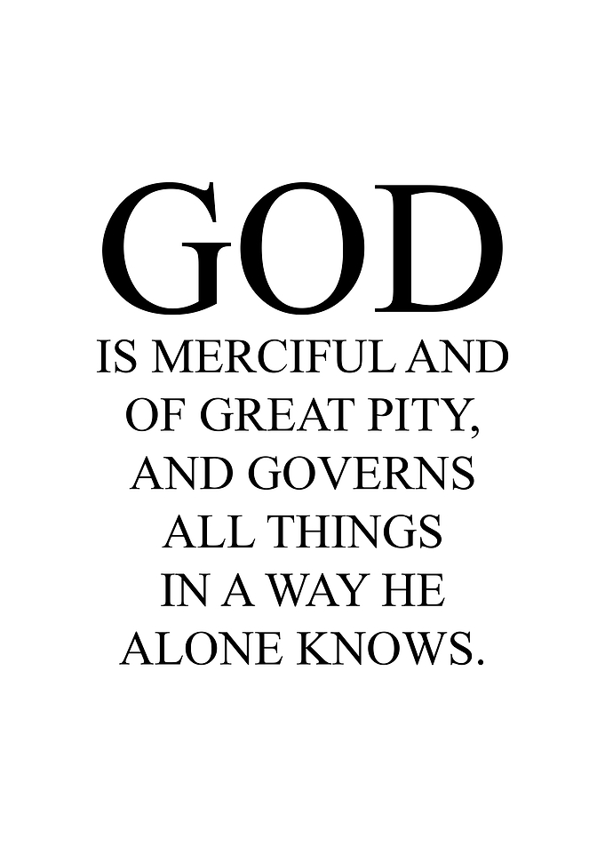 God Is Merciful