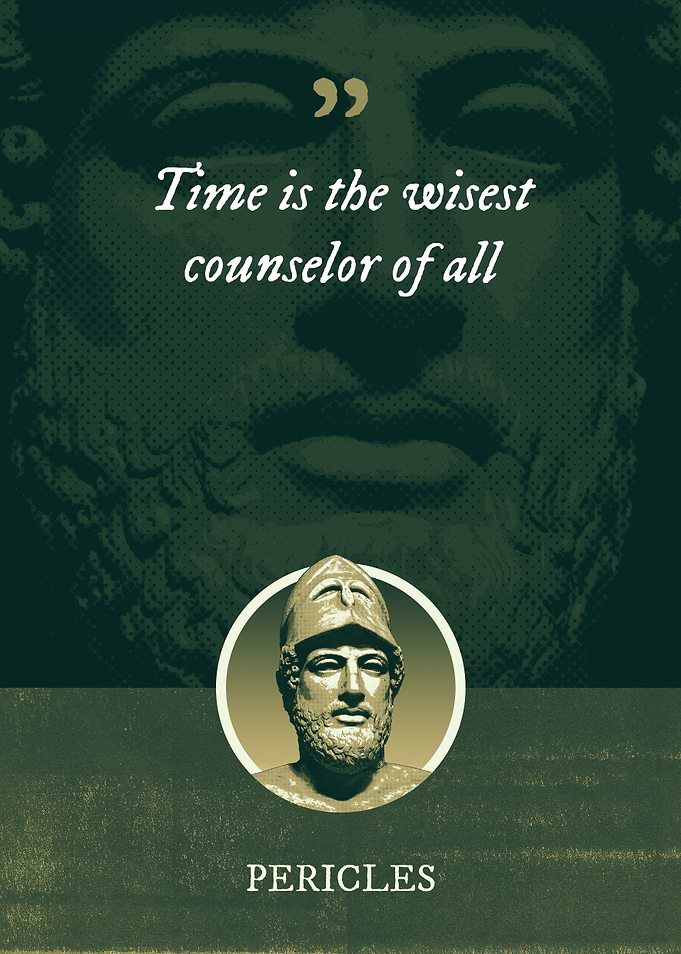 Time is the wisest counsel