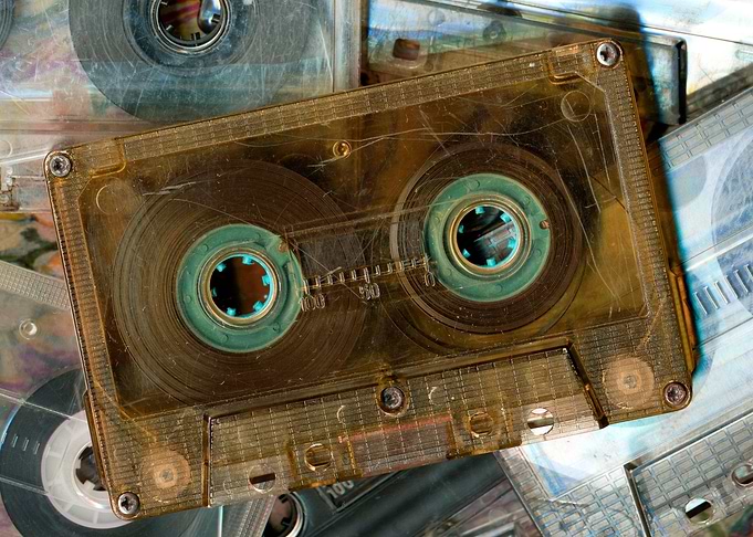 Vintage audio cassette
