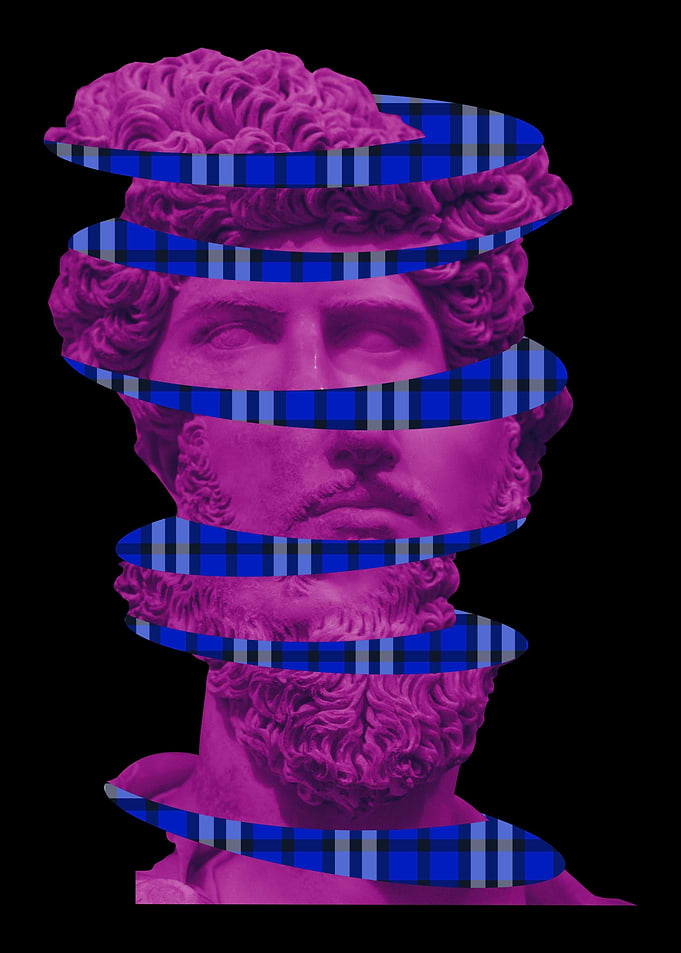 Greek Statue Vaporwave
