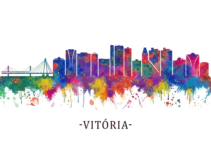Vitoria Brazil Skyline