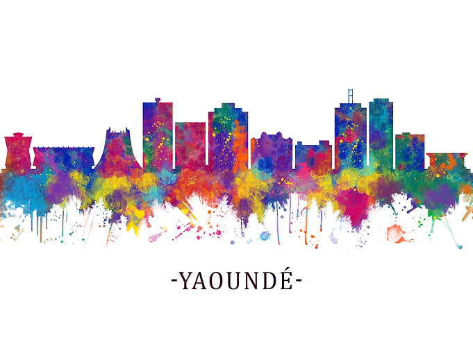 Yaounde Cameroon Skyline