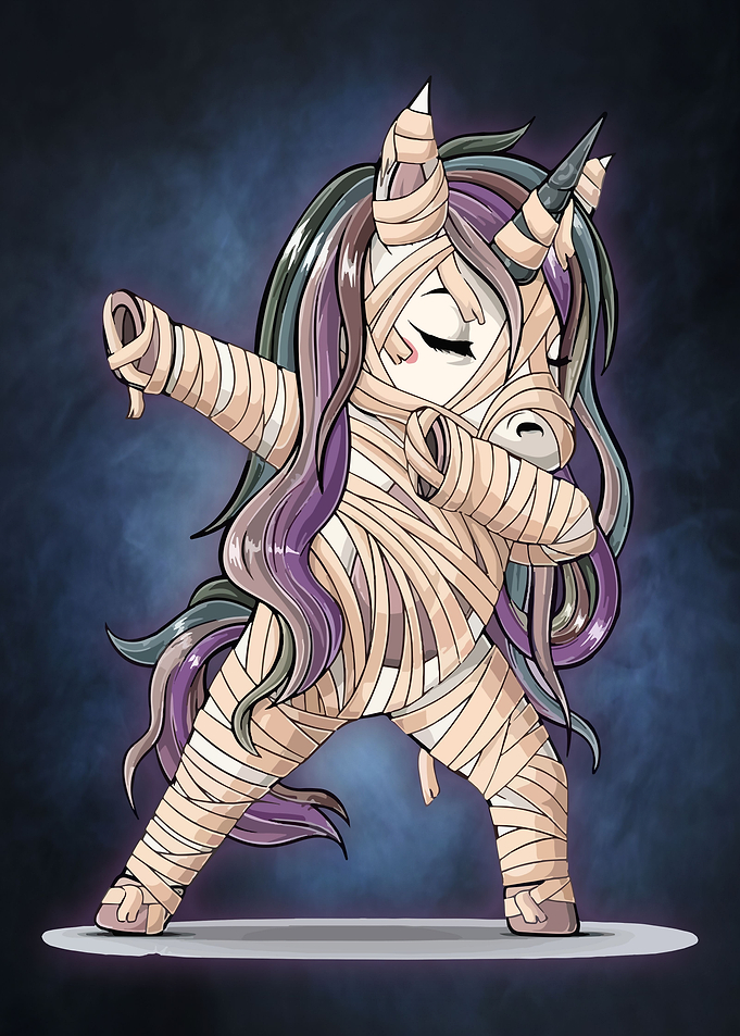 72 Halloween pony zombie