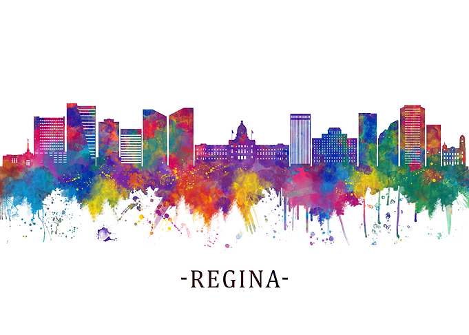 Regina Canada Skyline