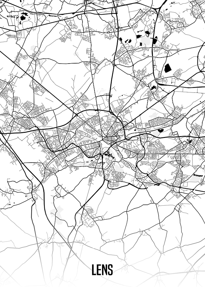 Lens white map