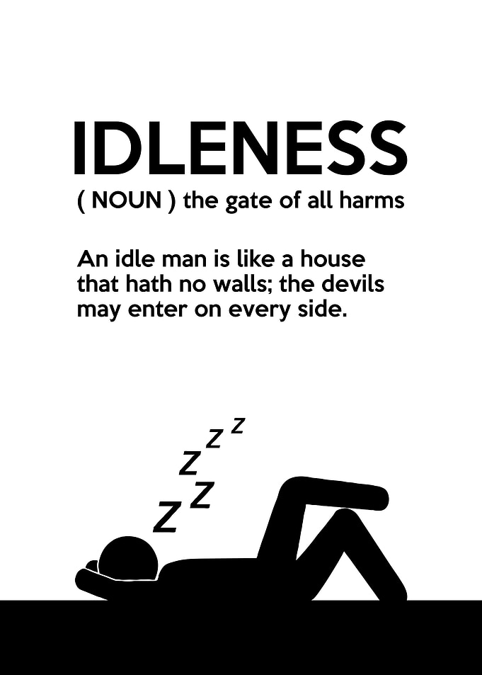 Idleness Chaucer