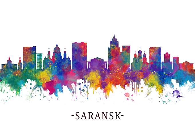 Saransk Russia Skyline