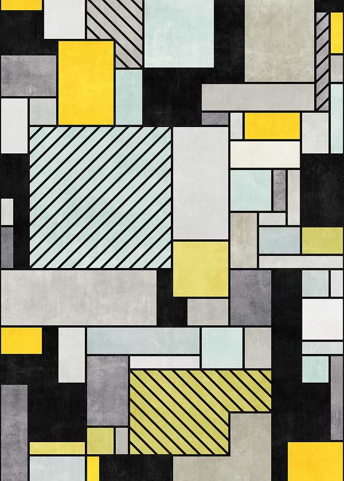 Random Concrete Pattern