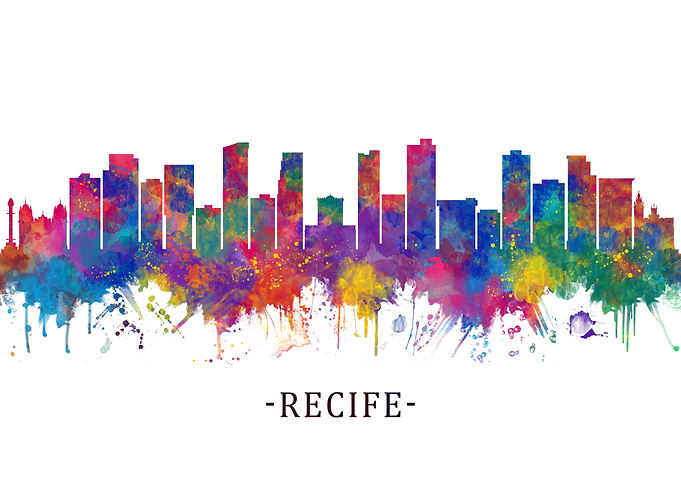 Recife Brazil Skyline