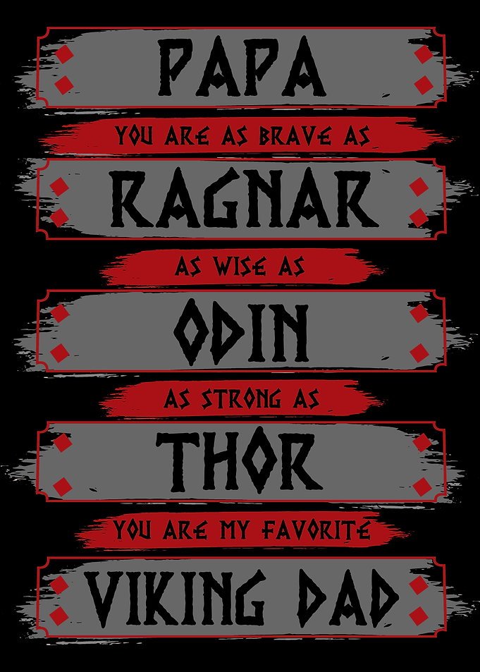 Norse Papa Best Viking Dad