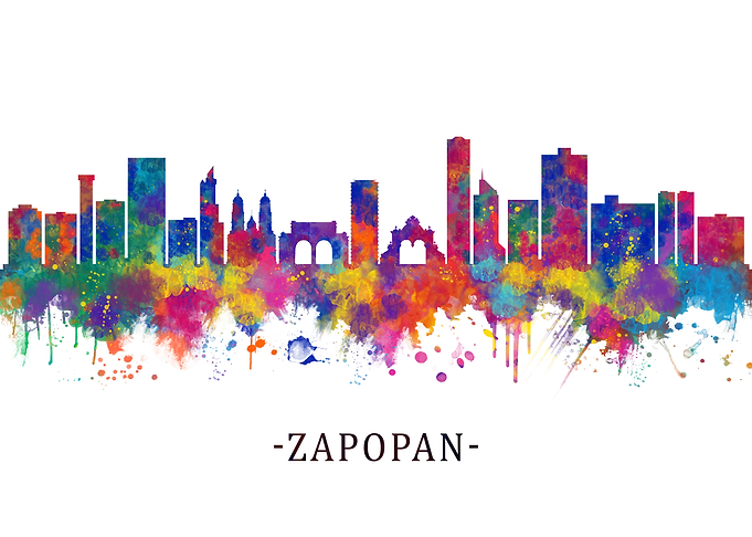 Zapopan Mexico Skyline