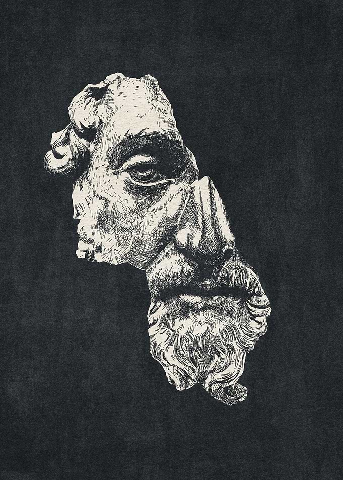 MARCUS AURELIUS Ink Dark