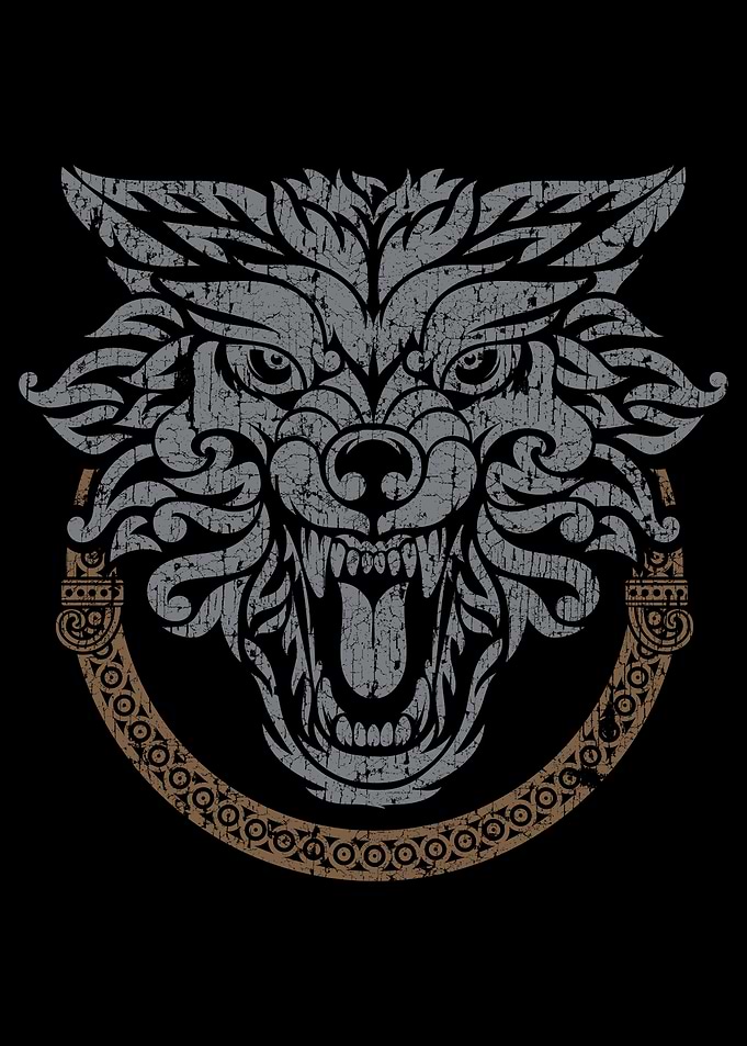 Norse Pagan Viking Wolf