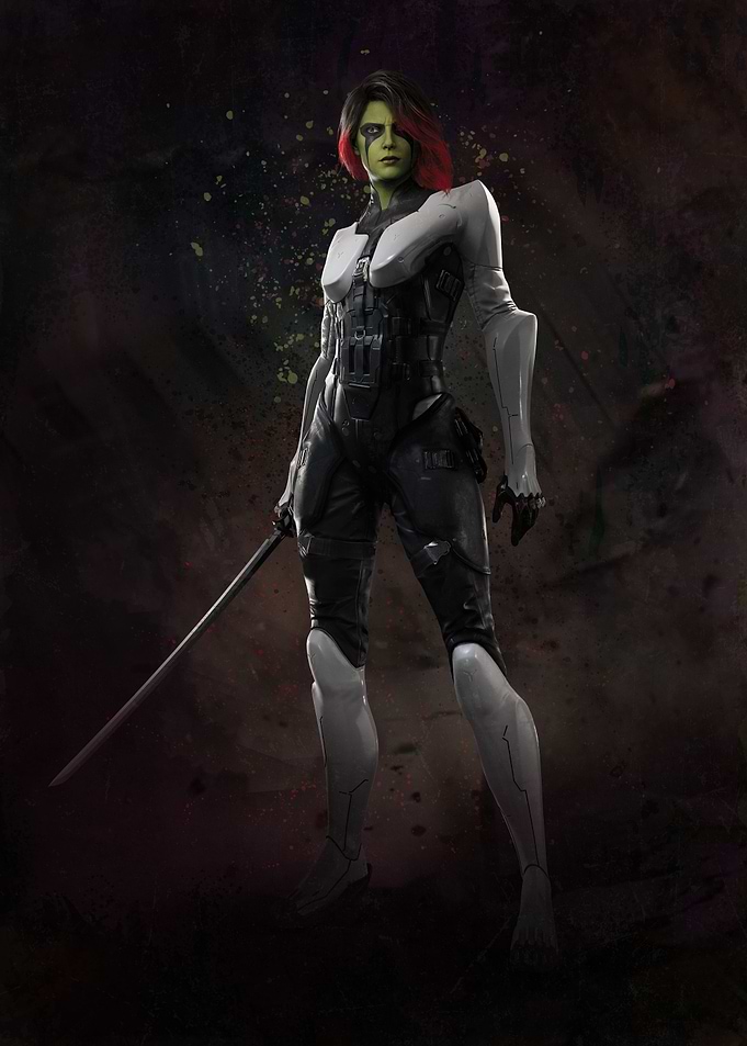 Gamora Pose
