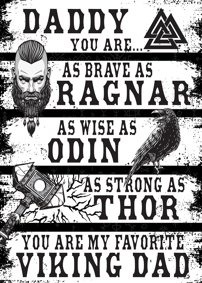 Viking Norse Mythology Dad