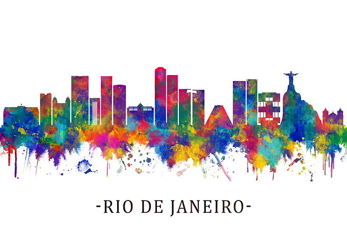 Rio de Janeiro Skyline