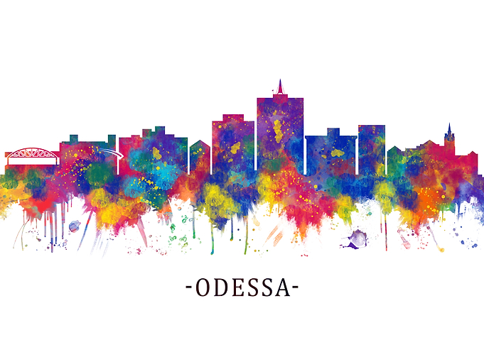 Odessa Texas Skyline