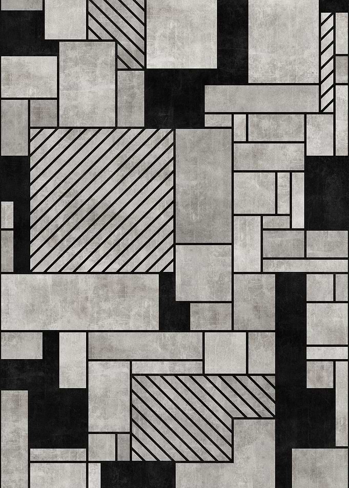 Random Concrete Pattern