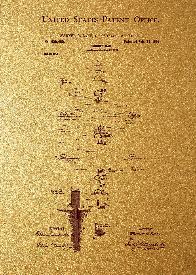 99 Croquet Patent