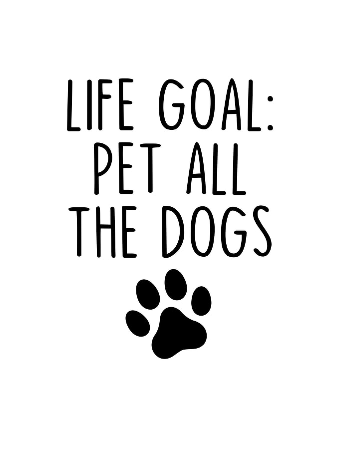 Life Goal Pat All The Dogs
