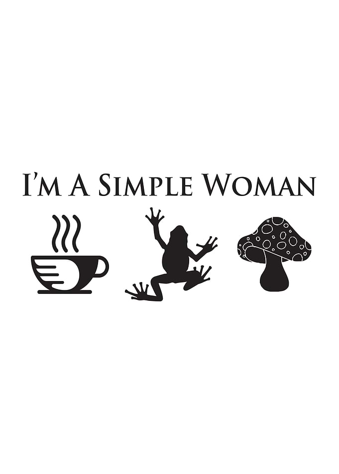 Cottagecore Simple Woman