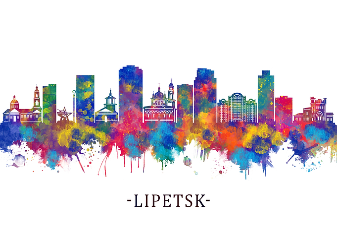 Lipetsk Russia Skyline