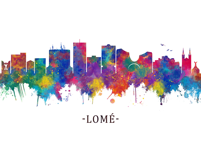 Lome Togo Skyline