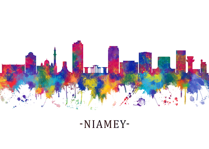 Niamey Niger Skyline