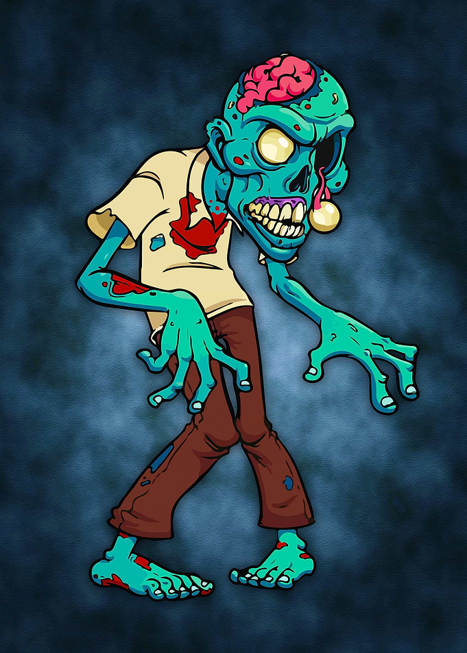 82 Halloween zombie 82