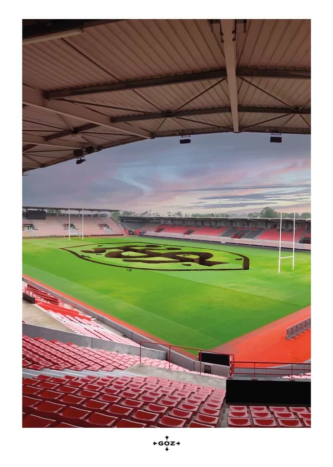 Trou Logo Stade Toulousain