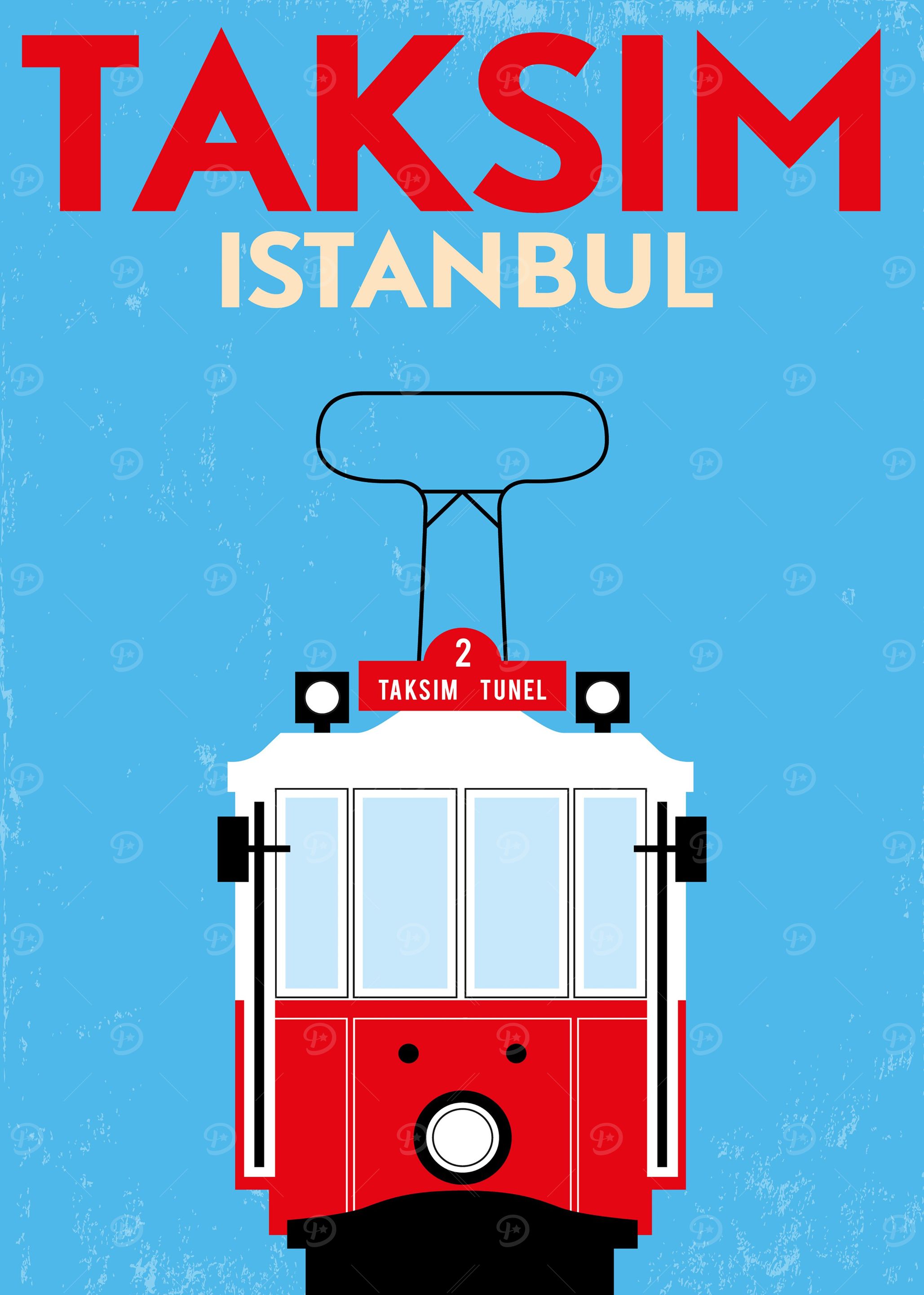 Taksim Istanbul vintage