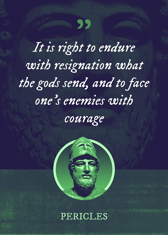 It is right to endure with