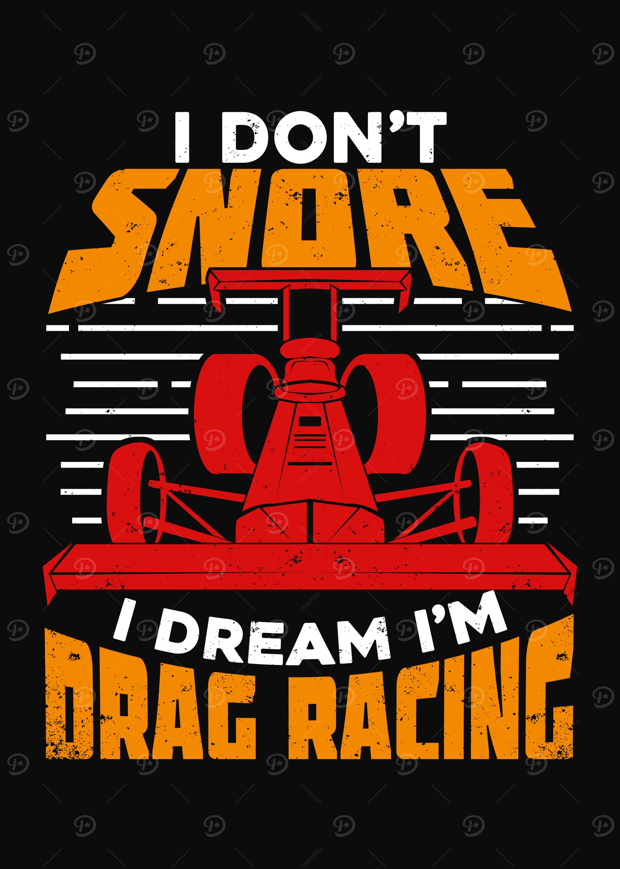 Funny Drag Racing Design