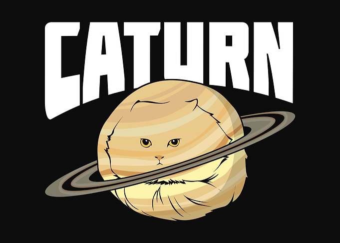 Caturn Astronomer Design