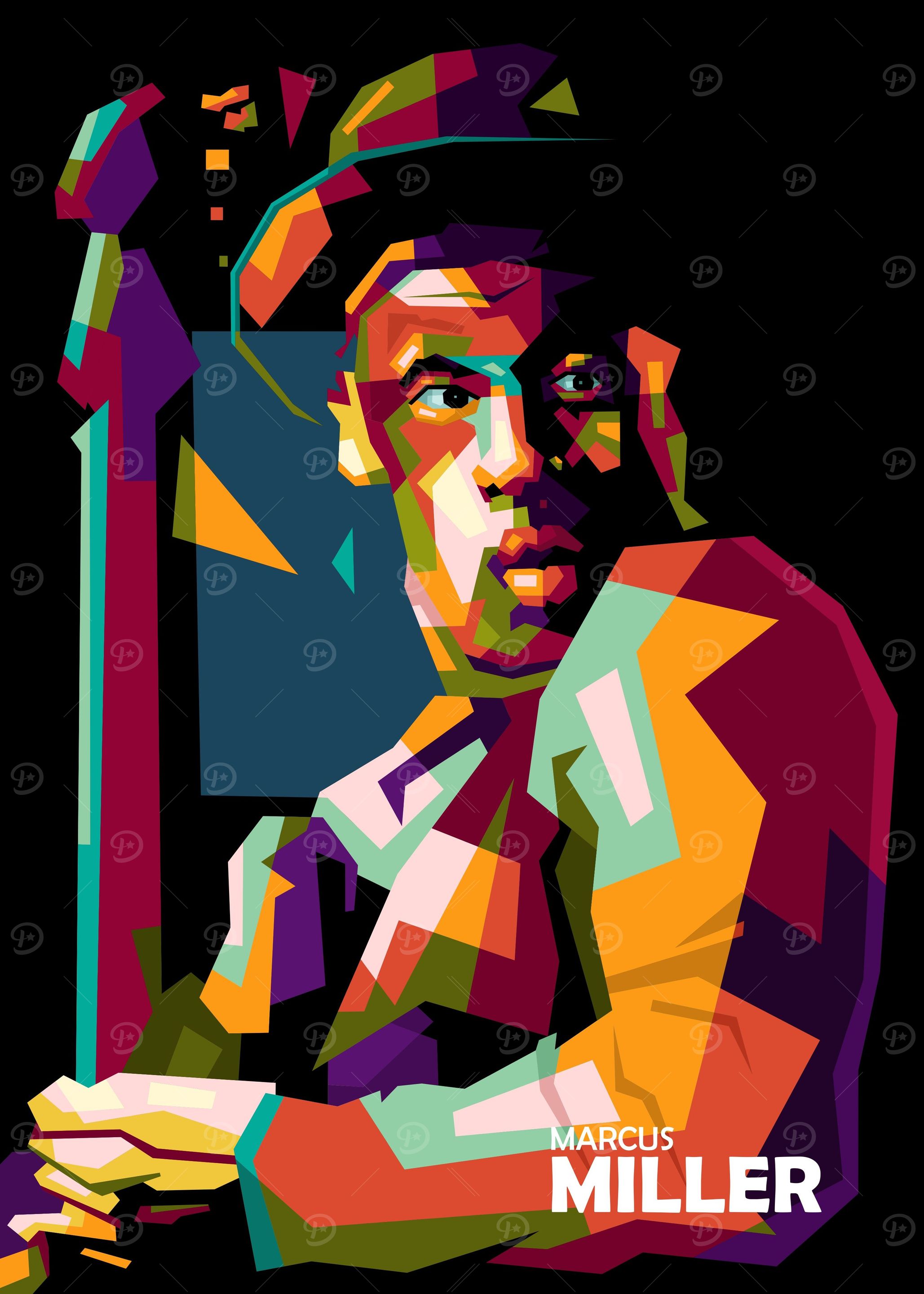 icon Guitaris in popart