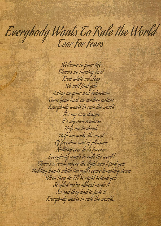 Everybody Wants to Rule