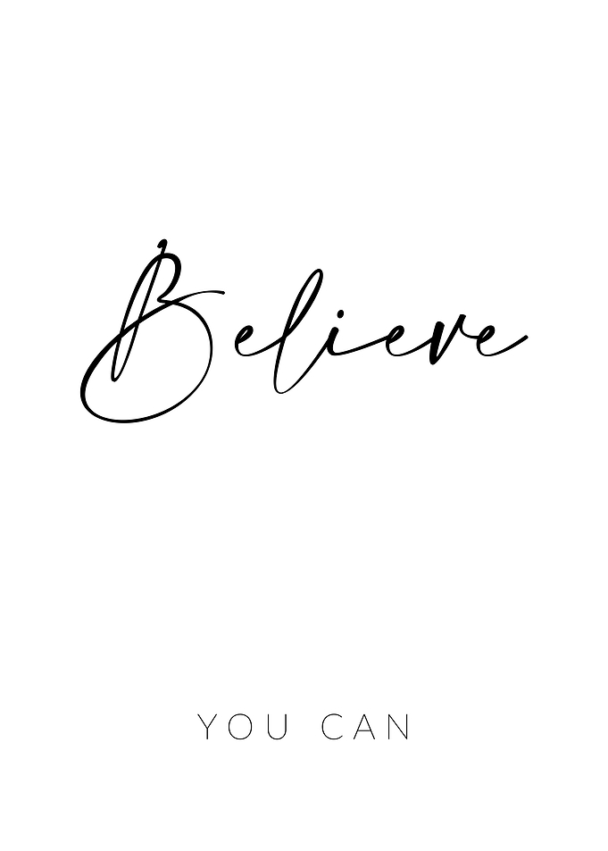 Believe You Can